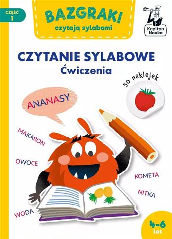 BAZGRAKI CZYTAJĄ SYLABAMI. CZYTANIE SYLABOWE. ĆWIC