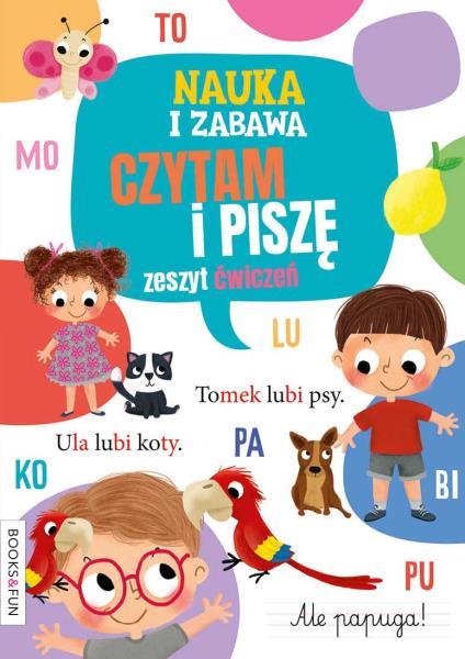 KSIĄŻKA NAUKA I ZABAWA WYRAZY, NAUKA CZYTANIA I?