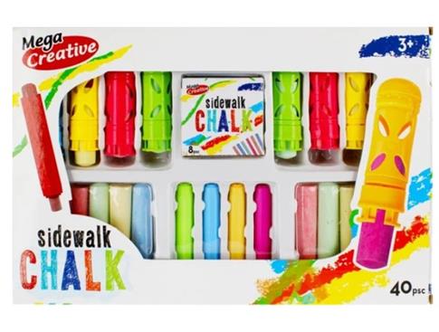 MEGA CREATIVE, KREDA + AKCESORIA