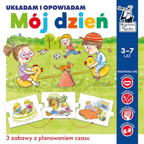 Układam i opowiadam Mój dzień Kapitan Nauka