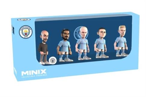 MINIX 5-PACK 7 CM - MANCHESTER CITY