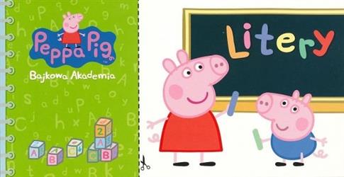 Peppa pig. Bajkowa akademia. Literki
