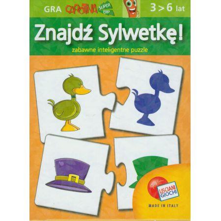 PUZZLE EDUKACYJNE. ZNAJDŹ SYLWETKĘ!