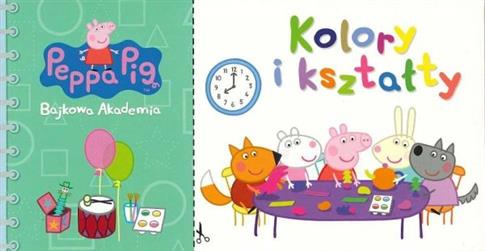 Peppa pig. Bajkowa akademia. Kolory i kształty
