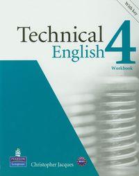 TECHNICAL ENGLISH 4 WORKBOOK + CD WITH KEY