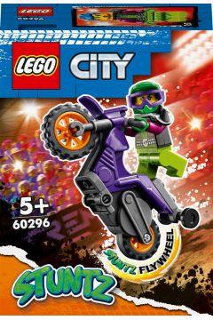 LEGO City Wheelie na motocyklu kaskaderskim 60296