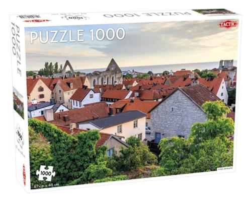 TACTIC, PUZZLE, VISBY, GOTLAND, 1000 EL.