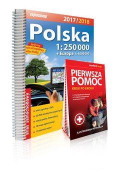 POLSKA ATLAS SAMOCHODOWY 1:250 000 +