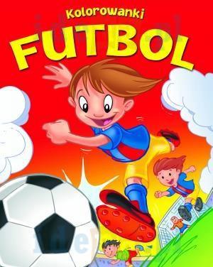 Kolorowanki Futbol. Zeszyt czerwony