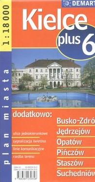 KIELCE PLUS 6 - PLAN MIASTA DEMART