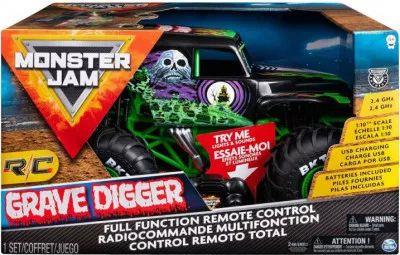 Monster Jam. Pojazd zdalnie sterowany Grave Digger