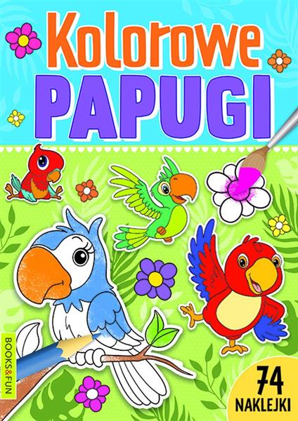 KOLOROWE PAPUGI