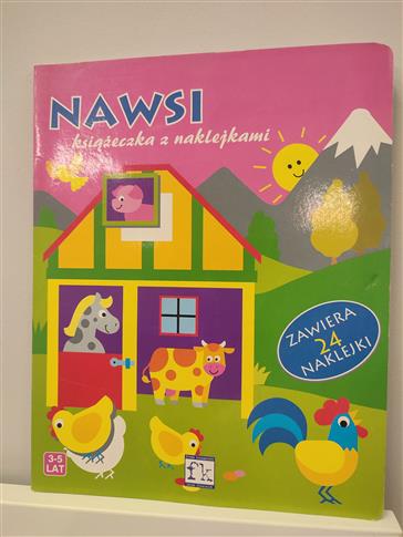 Książeczka z naklejkami. Na wsi