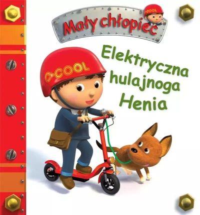 MAŁY CHŁOPIEC ELEKTRYCZNA HULAJNOGA HENIA FK