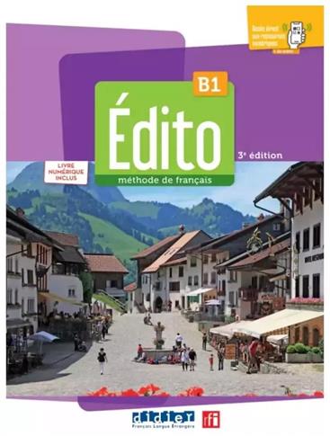 EDITO B1 PODRĘCZNIK + PODRĘCZNIK ONLINE 3 EDITION