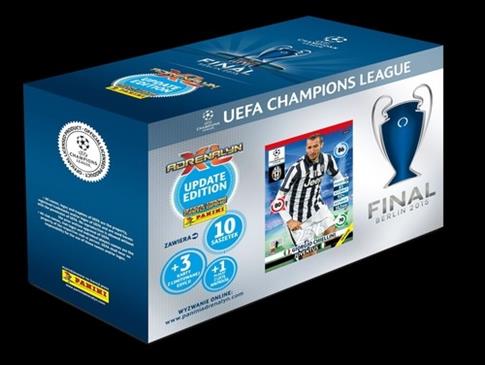 PROMO Pudełko kolekcjonera UEFA Champion League