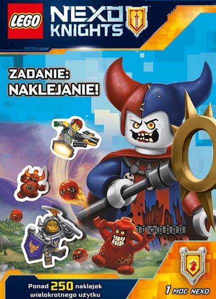 LEGO NEXO KNIGHTS. ZADANIE: NAKLEJANIE!