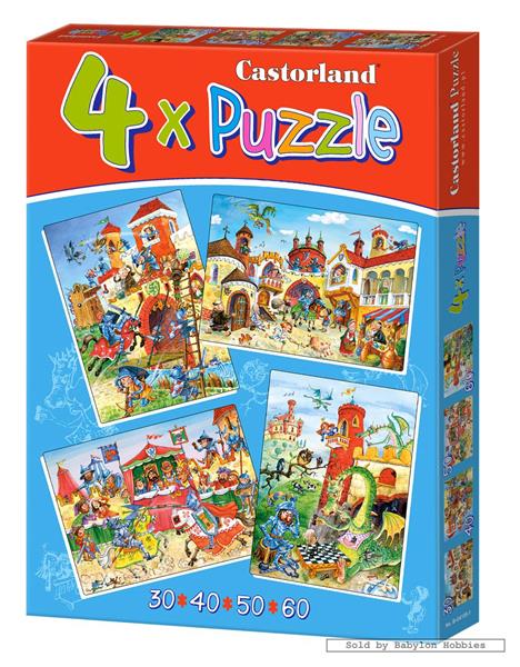 PUZZLE 4 W 1. KNIGHT ADVENTUTRES B-04195-1.