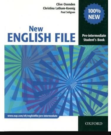 English File NEW Pre-Int SB