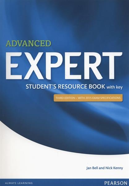 ADVANCED EXPERT. STUDENT RESOURCE BOOK WITH KEY