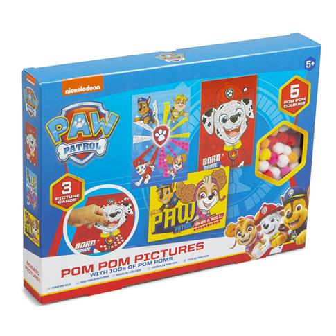 ZESTAW KREATYWNY WYKLEJANE OBRAZKI PSI PATROL