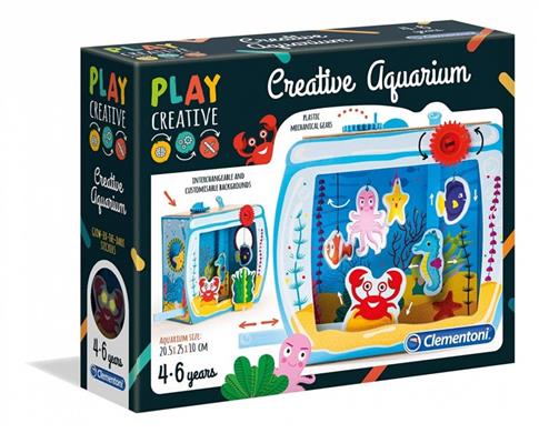 Play Creative - Stwórz swoje akwarium Clementoni