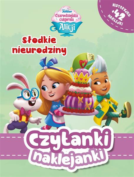 Czytanki naklejanki. Disney. Czarodziejska Cukiern