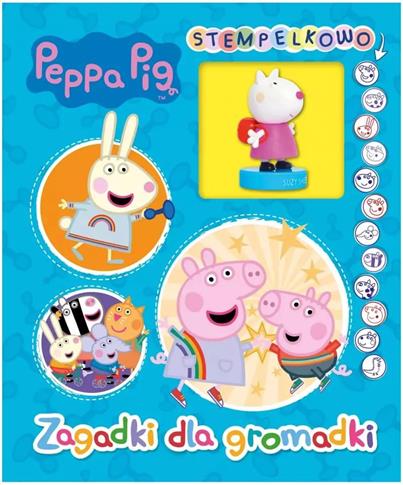 Zagadki dla gromadki. Stempelkowo.  Świnka Peppa