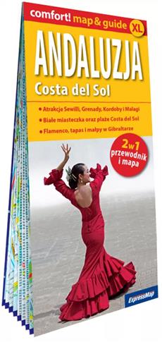 Andaluzja Costa del Sol laminowany map&guide XL 2w