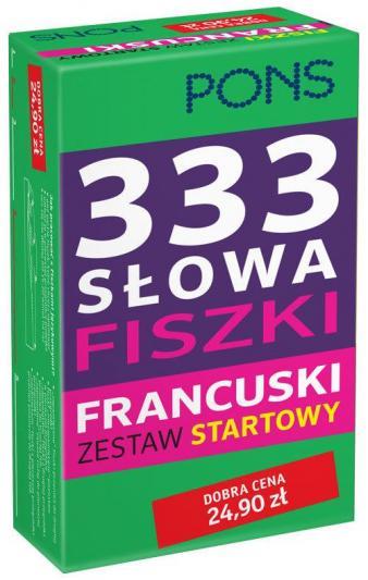 333 SŁOWA FISZKI. FRANCUSKI ZESTAW STARTOWY PONS33