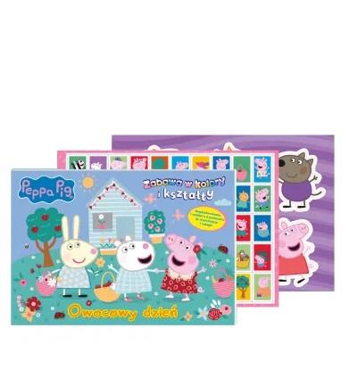 PEPPA PIG. ZABAWA W KOLORY I KSZTAŁTY. OWOCOWY DZI