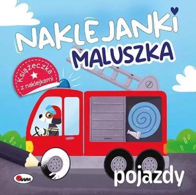 NAKLEJANKI MALUSZKA, POJAZDY