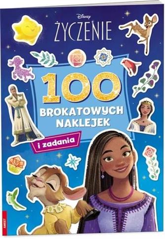 DISNEY ŻYCZENIE. 100 BROKATOWYCH NAKLEJEK