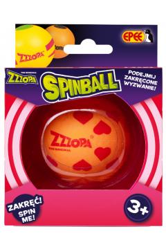 Spinball. Zakręcona zabawa pomarańczowa...