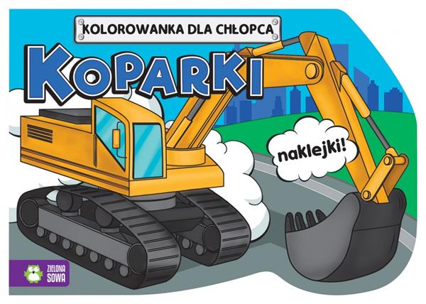 KOPARKI KOLOROWANKI DLA CHŁOPCÓW