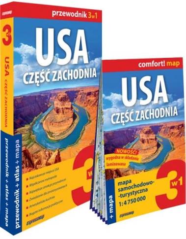 USA. Część zachodnia 3w1