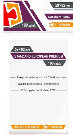 Koszulki na karty Standard European Premium, Rebel