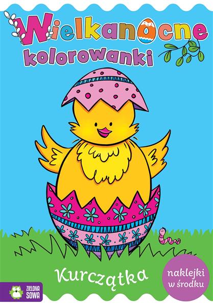 WIELKANOCNE KOLOROWANKI KURCZĄTKA