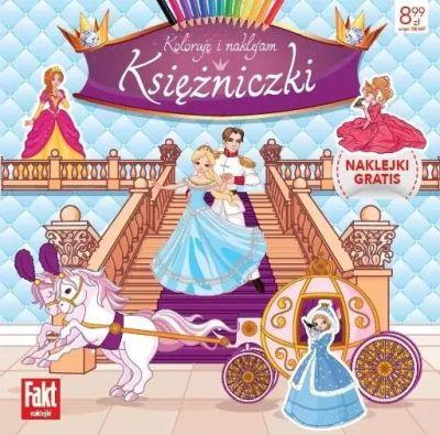 KSIĘŻNICZKI. KOLORUJĘ I NAKLEJAM