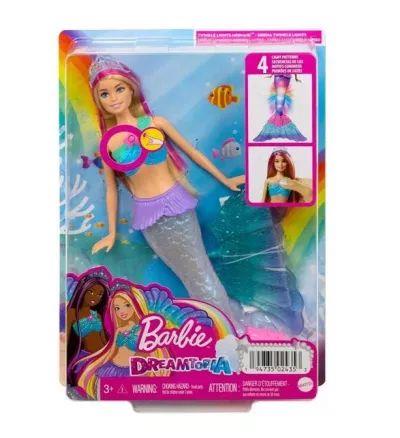 Barbie Malibu Syrenka Migoczące Światełka - Barbie