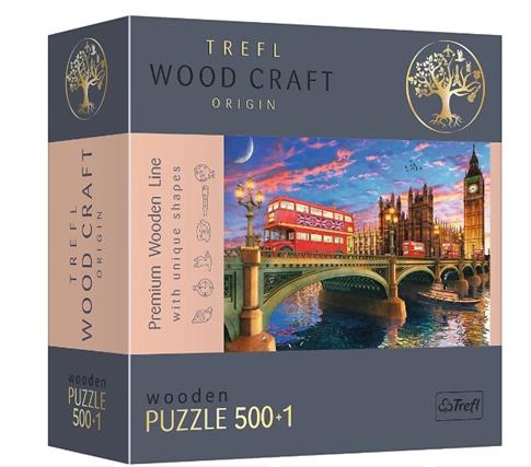 Trefl, Puzzle Wood Craft Pałac Westministerski