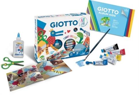 Giotto, Funny Collage, Zestaw kreatywny do zabawy