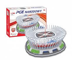 PUZZLE 3D. STADION PGE NARODOWY CUBICFUN