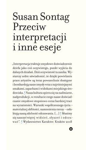 PRZECIW INTERPRETACJI I INNE ESEJE