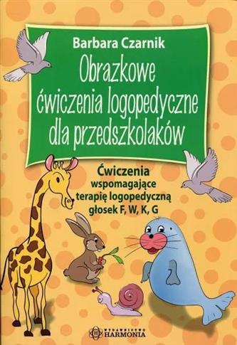 Obrazkowe ćwiczenia logopedyczne... F, W, K, G