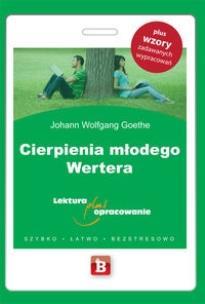 CIERPIENIA MŁODEGO WERTERA z oprac. br Buchmann