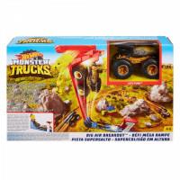 HOT WHEELS MONSTER TRUCKS. GCG00 ZESTAW KASKADERSK