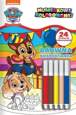 Barwna niespodzianka. Psi Patrol