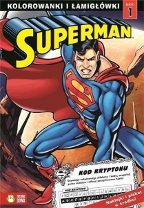 KOLOROWANKI I ŁAMIGŁÓWKI SUPERMAN 1