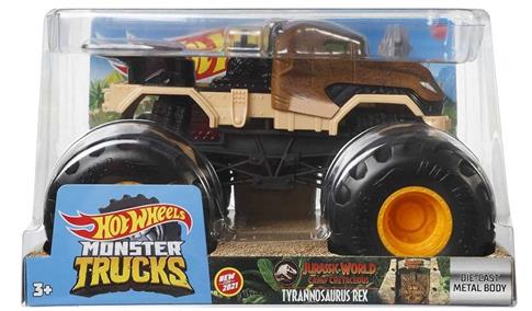 Hot Wheels, Monster Trucks, pojazd Jurassic World